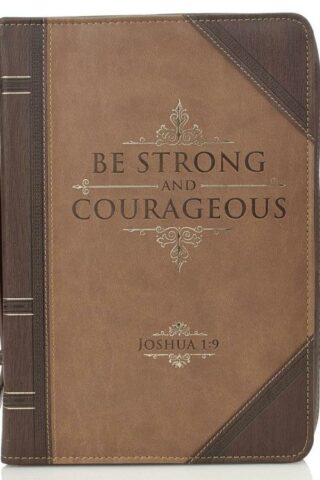 6006937131477 Be Strong And Courageous LuxLeather