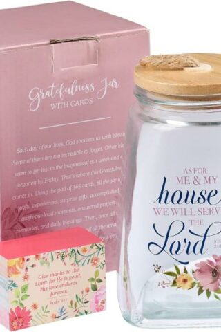 6006937151482 Me And My House Gratitude Jar With Cards