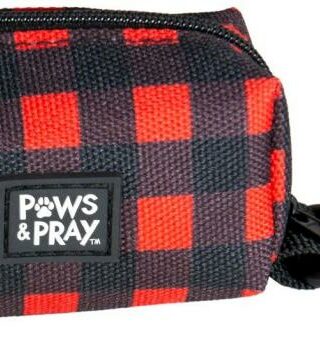 612978551202 Paws And Pray Strong And Courageous Pet Waste Bag Dispenser
