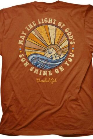 612978586419 Cherished Girl Surf Son Shine (Large T-Shirt)