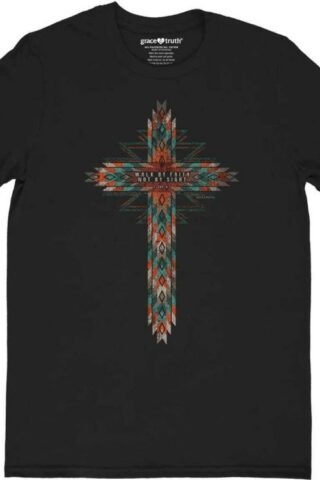 612978596821 Grace And Truth Southwestern Cross (2XL T-Shirt)