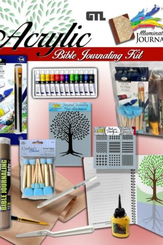 634989122226 Acrylic Bible Journaling Kit
