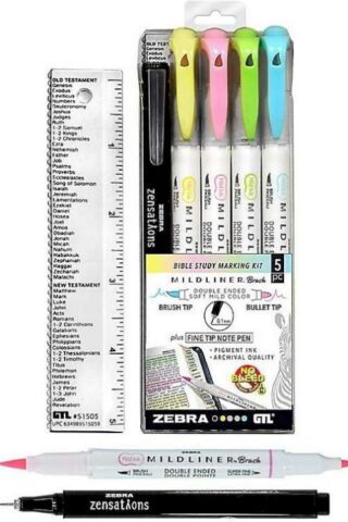 634989972050 Mildliner Brush Marking Kit Set Of 5