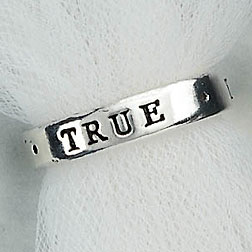 637955027877 True Love Waits Band (Size 9 Ring)