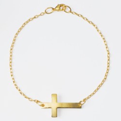 637955064155 Horizontal Cross (Bracelet/Wristband)