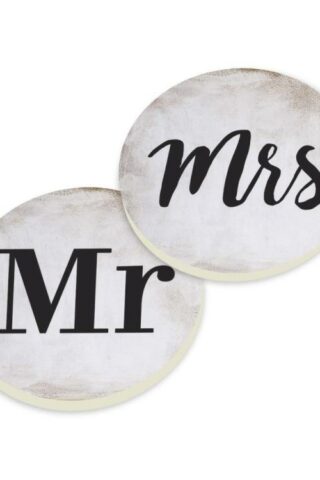656200279236 Mr And Mrs Coaster 2 Pack