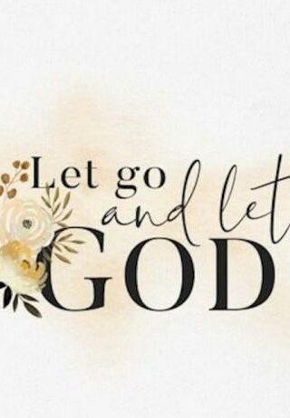 656200376928 Let Go And Let God Canvas