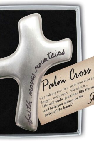 785525279406 Faith Moves Mountains Palm Cross