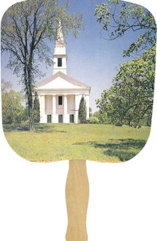 788200582273 Hand Fan Chapel On The Hill Pack Of 50