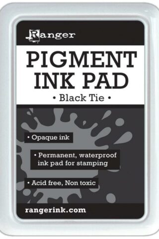 789541043065 Ranger Pigment Ink Pad Black Tie