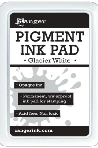 789541043089 Ranger Pigment Ink Pad Glacier White