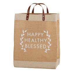 886083608728 Happy Healthy Blessed Farmers Market Large Tote