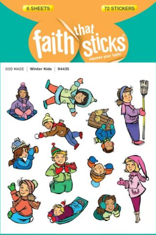 9781414394435 Winter Kids Stickers