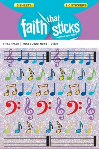 9781414394534 Make A Joyful Noise Stickers