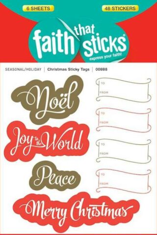 9781496400888 Christmas Sticky Tags