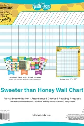 9781496403247 Sweeter Than Honey Wall Chart
