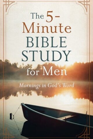 9781636092034 5 Minute Bible Study For Men Mornings In Gods Word