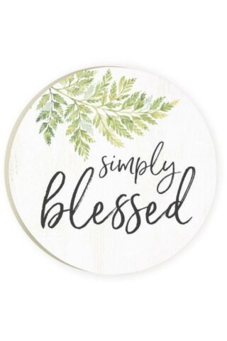 656200309773 Simply Blessed Coaster Single