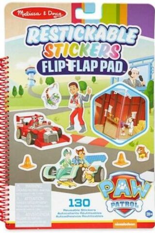 0000772332538 PAW Patrol Classic Missions Restickable Stickers Flip Flap Pad