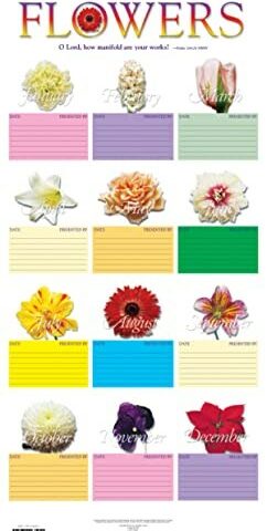 9781791026370 Flower Chart