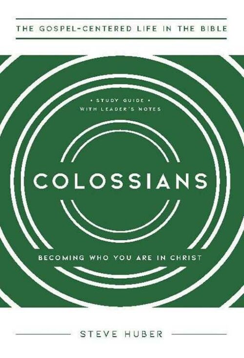 9781645074038 Colossians Study Guide With Leaders Notes (Student/Study Guide)