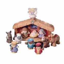 027084306262 Little People Nativity Playset