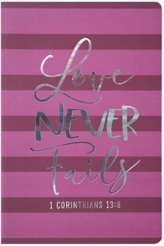 0612978553589 Love Never Fails Journal