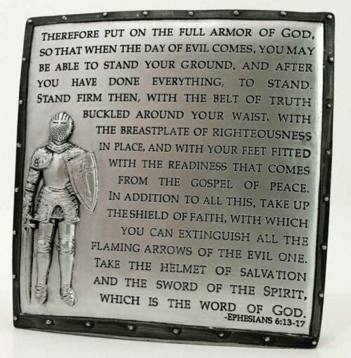 089945481655 Armor Of God Desk Plaque