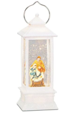 089945629156 LED Swirl Lantern Holy Family