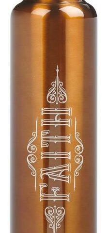 1220000133914 Faith Stainless Steel Water Bottle Hebrews 11:1