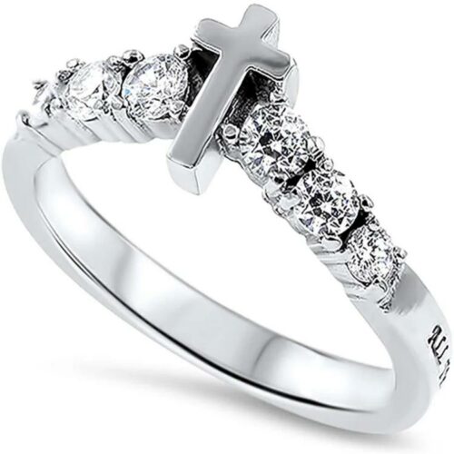 132457211187 Sola De Gloria Faith (Size 8 Ring)