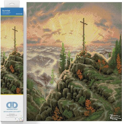 4895225923151 Diamond Dotz Thomas Kinkade Sunrise