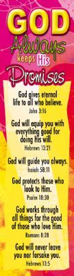 6006937092006 God Always Keeps His Promises Bookmarks