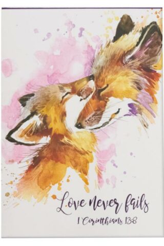 6006937143340 Love Never Fails Pet Notepad