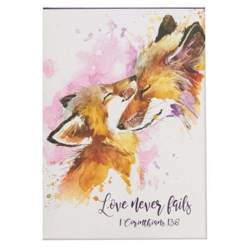 6006937143340 Love Never Fails Pet Notepad