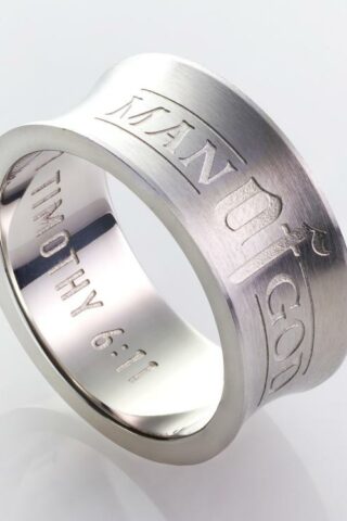 6006937145603 Man Of God Stainless Steel (Size 9 Ring)