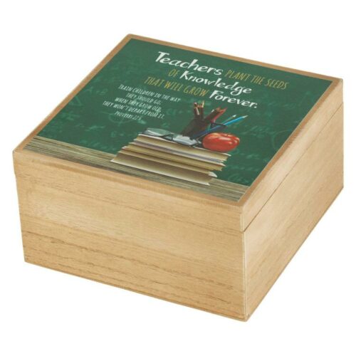 603799464321 Teachers Plant The Seeds Of Knowledge Keepsake Box