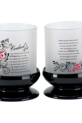 603799585514 Cardinals Song Candle Holder