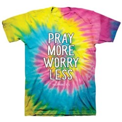 612978526613 Pray More Spiral (Small T-Shirt)