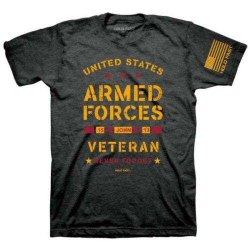 612978528570 Hold Fast United States Military Veteran (Small T-Shirt)