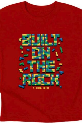 612978585665 Kerusso Kids Built On The The Rock (3T (3 years) T-Shirt)