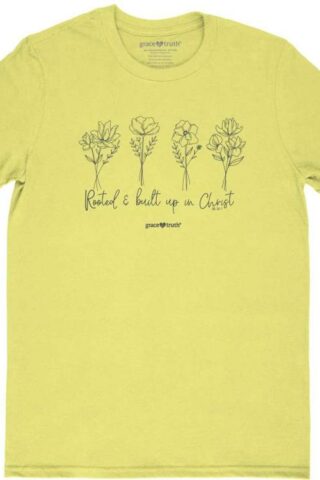 612978605868 Grace And Truth Rooted And Built Up (T-Shirt)