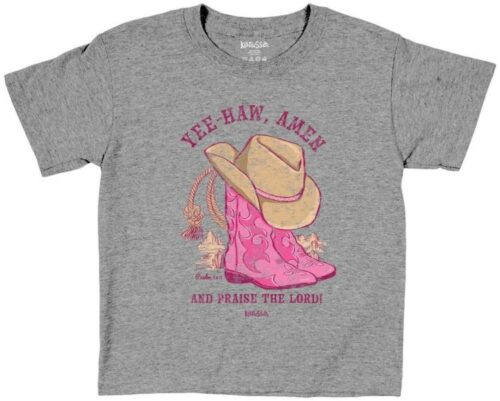 612978634998 Kerusso Kids Yee Haw Amen (3T (3 years) T-Shirt)