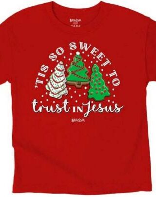 612978635568 Kerusso Kids Tis So Sweet To Trust In Jesus (T-Shirt)