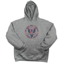 612978637067 Hold Fast Mens Hoody In God We Trust Emblem