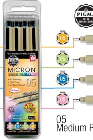 634989305049 PIGMA Micron 05 Bible Underlining Kit