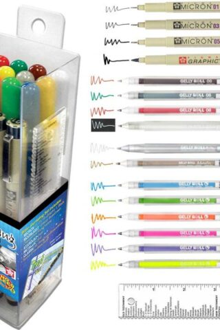 634989380169 Micron Gelly Roll Bible Journaling Pen Set