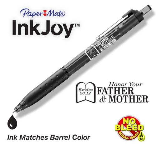 634989636013 PaperMate InkJoy Honor Your Father And Mother Pen