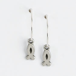 637955007930 Fish Hoop (Earring)