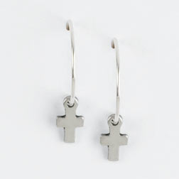 637955007985 Cross Hoop (Earring)